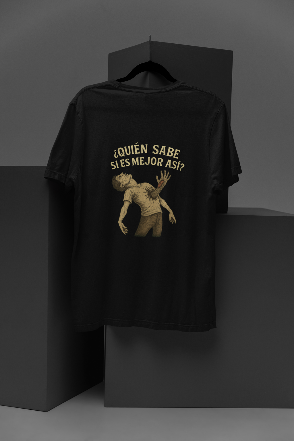 Camiseta Unisex "¿Quién Sabe Si Es Mejor Así?" - Diseño Existencial